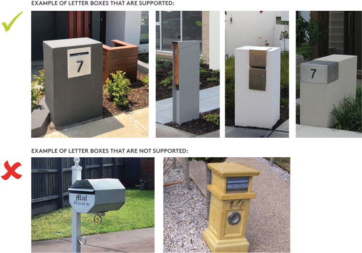 Preferred-letterboxes